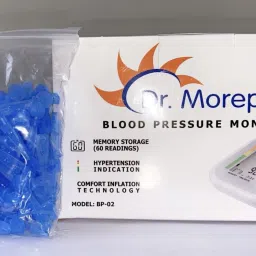 Dr. Morepen BP-02 Blood Pressure Monitor and 100 Lancets combo pack Bp Monitor-18
