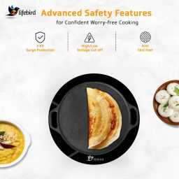 lifebird 2000 W Induction Cooktop Push Button image 3