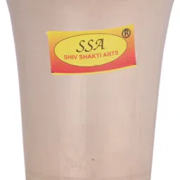 shivshakti arts Bronze Kansa Glass For Serving Water, (Luxury Design Vol - 300 ML) - 1 PC Glass Water/Juice Glass-picture-47