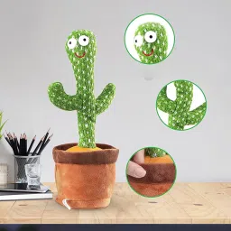 Dancing Cactus Toy - Interactive Plush with Lights, Singing, and Recording-19