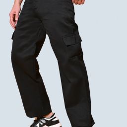 Men Jogger Fit Mid Rise Black Jeans-image-27