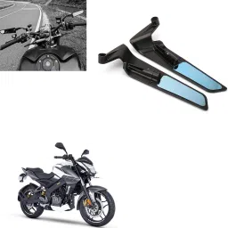Adjustable 360� Rotating New Rearview Wings Mirror NS-200 Bike Fairing Kit-image-5