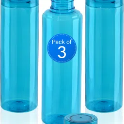 3 Pcs Water Bottle 1 Litre | Water Bottle for Fridge | Rembo Loose | Blue 1000 ml Bottle-image-32