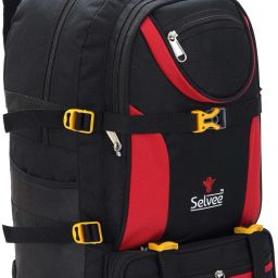 Travel Rucksack Backpack for Sport Camping Hiking Trekking Bag-Red Rucksack - 60 L-image-15
