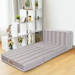 3 Folding/Travel 4 inch Queen PU Foam Mattress-picture-22