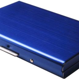 Blue Waterproof Limited Edition Metal Atm 6 Card Holder-image-23
