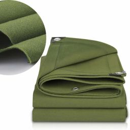 Heavy Duty Canvas Tarp Tent - For 500 GSM Tarpaulin UV R-image-28