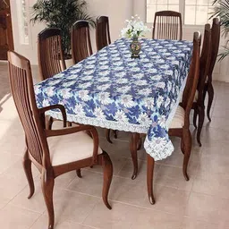 casa furnishing Floral 6 Seater Table Cover-picture-24