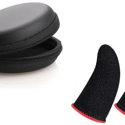 Adjustable Red Finger Sleeve Pack of -01 (With Black Pouch) Finger Sleeve-26