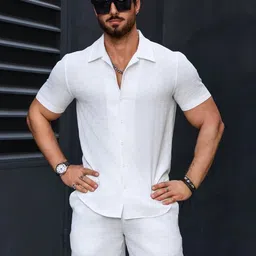 harpita Shirt Regular Shorts Co-ords Set-picture-22
