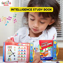 toytopio Intelligence Study Book Toy for Kids| Interactive Learning with Sounds & Buttons image 4