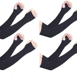 lets slim sports arm sleeves gloves for summers Cycling Gloves-15