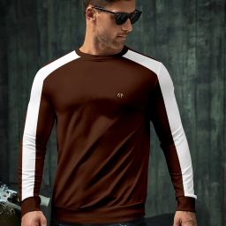 Men Full Sleeve Color Block Sweatshirt-image-69