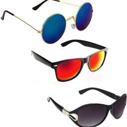 UV Protection Wayfarer Sunglasses (Free Size)-picture-38