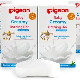 Baby Bathing Bar Soap for Baby's Sensitive Skin / Creamy Bar 75 g Pack of 4-image-29