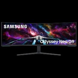 SAMSUNG Odyssey Neo G9 144.78 cm (57 inch) 4K Ultra HD VA Panel LED Curved Height Adjustable Gaming Monitor with Black Equalizer-picture-3