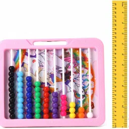 arniyavala Educational 2 in 1 Learn to count slate with counting beads and slate. image 5
