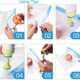 5Pack Vacuum Compression Storage Bags With Pump,Space Saver Sealer Bag DN159 High Volume Storage Vacuum Bags-image-39