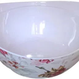 ps smart shopping Melamine Serving Donga Set Deep Serving Donga with Lid Strong Handle Multicolour Bowl Serving Set image 3