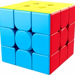 MeiLong 3C 3x3x3 High Speed Stickerless Magic Puzzle Cube-3