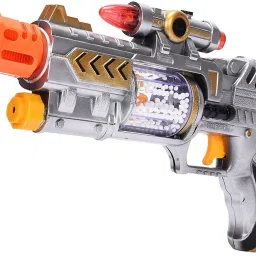Laser Gun with Flashing Light and Sound Toy for Kids Guns & Darts-28