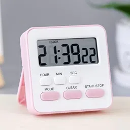 Digital White Clock-13