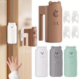 Silicone Door Hinges Guards Baby Proofing Anti Pinch Kids Safety Removable 4PCS-image-63