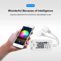 amiciVision Smart WiFi LED Strip Lights Controller Compatible with Alexa, Google Home Smart Switch image 3