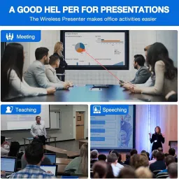 OG X NEXA WITH DEVICE Wireless Presenter Clicker USB Remote for PowerPoint PPT image 5