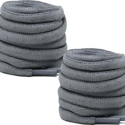 XERUS shoe lace Grey Oval round 120cm for boot sport hiking shoe Shoe Lace-image-66