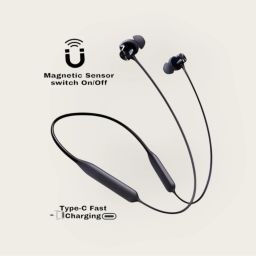 48 Hours Playtime Bluetooth Wireless Neckband Headphones Earphone_XC Bluetooth & Wired Headset-image-32
