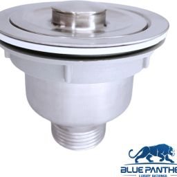 Stainless Steel Sink Waste Coupling With Bucket / Basket For Kitchen Sink Flange Faucet-image-5