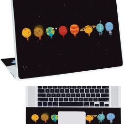 Inkykart Space D15 Top+Wrist Pad Vinyl Laptop Skin/Sticker/Cover vinyl Laptop Decal 17.3-image-89