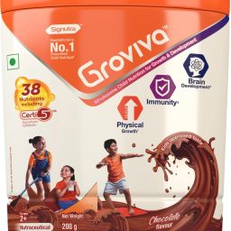 Wholesome Child Nutrition for Growth & Development - 200g Jar (Chocolate)-36