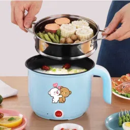 Multi-Function Electric Cooker Non-stick Cooking Pot/Mini Rice Cooker/Portable Rice Cooker, Egg Boiler, Egg Cooker, Travel Cooker-32