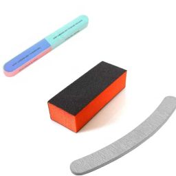 1 block buffer 1 nail best quality nail filer and 7 side nail buffer me-5