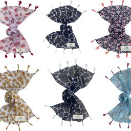 Printed Cotton Blend Women Multicolor Fancy Scarf, Scarf, Stole-image-61