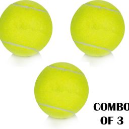 Sports Green Rubber Heavy Weight Cricket Tennis Ball (Pack of 3, Green) Cricket Tennis Ball-image-58