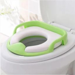 Potty Seat With Handle| Portable| Soft Cushion| Kids & Toddlers| (green) Potty Seat-6