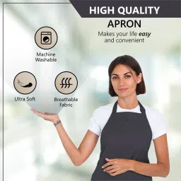 crasome Polyester Home Use Apron - Free Size image 5