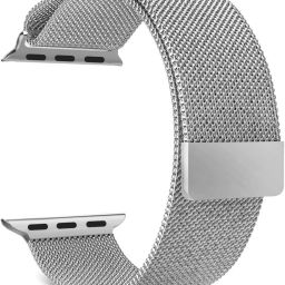 GALARIX Classic Look Stainless Steel Band Strap Compatible for Watch Series 5/4/3/2/1 (38mm 40mm) 38 mm Stainless Steel Watch Strap-image-74