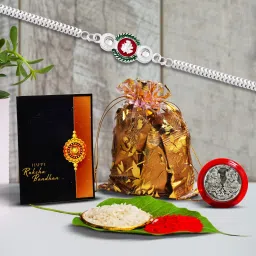 Designer Rakhi Combo for Brother | Rakhi For Brothers |New Stylish Rakhi Set |Rakhi With Chocolates| Fancy Rakhi Set| New Stylish Rakhi With Roli Chawal Pack(K1_C7_E10) Assorted Gift Box-image-55