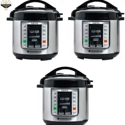 Nutri Pot Electric Pressure Cooker Pack of 3 Electric Rice Cooker with Steaming Feature-3