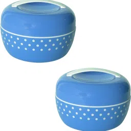 APPLE LUNCH PACK (2PC) suitable for children & teenagers going to school-Blue 1 Containers Lunch Box-16