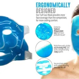 (PACK OF 1)Cooling ice Relaxing Face Gel Mask for Cool therapyFace Shaping Mask-picture-20