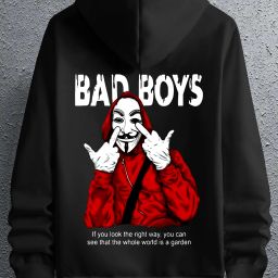 Men Full Sleeve Printed Hooded Sweatshirt-image-43