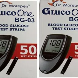 Dr. Morepen ?BG-03 100 Glucometer Strips-image-96