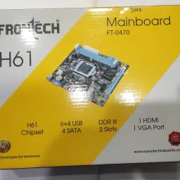 Frontech FT-0470 LGA 1150Socket Micro-ATX Intel H61 Chipset DDR3 Motherboard for Desktop image 2