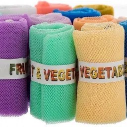 Microfibre Reusable Mesh Net Bag / Vegetable & Fruits Storage Bag Storage Basket-image-79