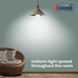 Cromonik Pack of 3 – 12W Emergency Bulbs | Upto 4 Hours Backup | Auto-Charge Smart Bulb image 5